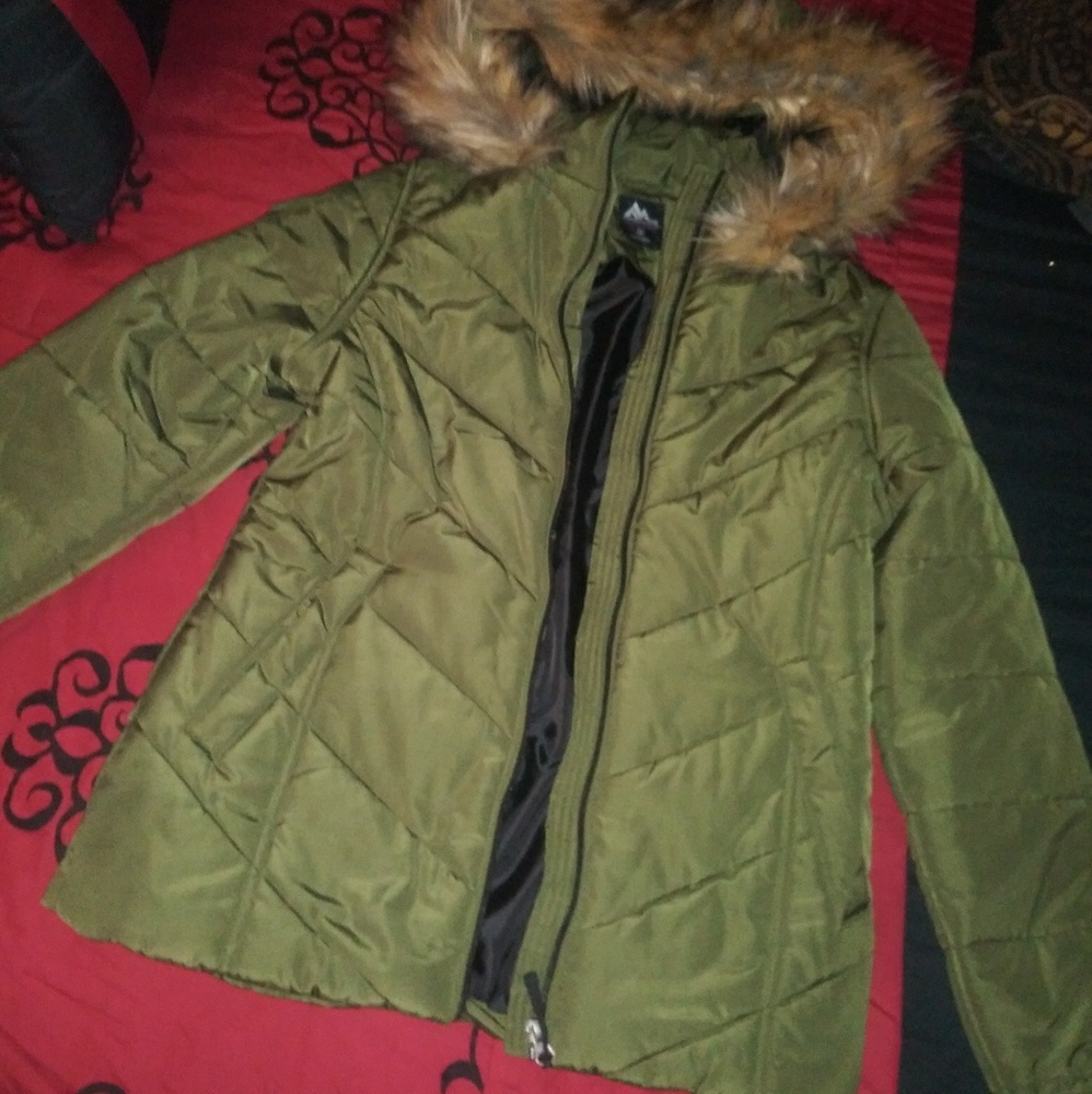 Dark green beautiful jacket